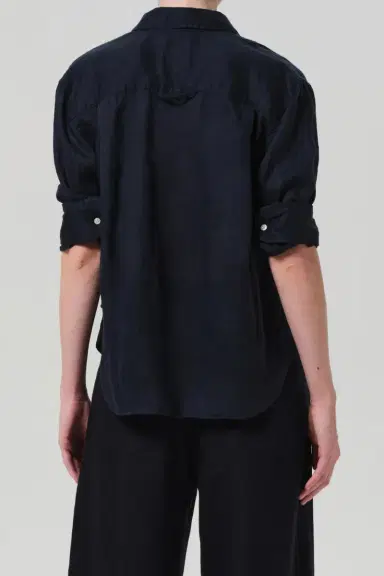 Citizens of Humanity Kayla Shrunken Button Down Top | Thumbnail 2 Citizens of Humanity Kayla Shrunken Button Down Top | Thumbnail 2