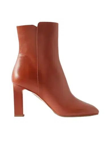 Aquazzura Sellier 85 Leather Ankle Boots | Thumbnail 1 Aquazzura Sellier 85 Leather Ankle Boots | Thumbnail 1