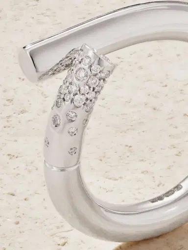 TABAYER Oera 18-karat White Gold Diamond Ring | Thumbnail 4 TABAYER Oera 18-karat White Gold Diamond Ring | Thumbnail 4