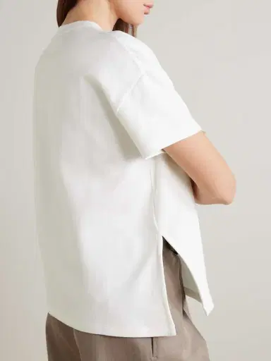Loewe Anagram Asymmetric Cotton-blend Jersey T-shirt | Thumbnail 3 Loewe Anagram Asymmetric Cotton-blend Jersey T-shirt | Thumbnail 3