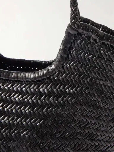 Dragon Diffusion Ns Diagonal Triple Jump Woven Leather Tote | Thumbnail 4 Dragon Diffusion Ns Diagonal Triple Jump Woven Leather Tote | Thumbnail 4
