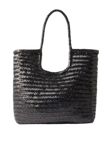 Dragon Diffusion Ns Diagonal Triple Jump Woven Leather Tote | Thumbnail 1 Dragon Diffusion Ns Diagonal Triple Jump Woven Leather Tote | Thumbnail 1