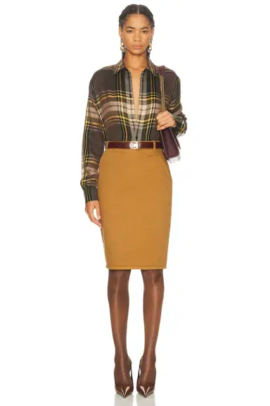 Saint Laurent Pencil Skirt | Thumbnail 5 Saint Laurent Pencil Skirt | Thumbnail 5