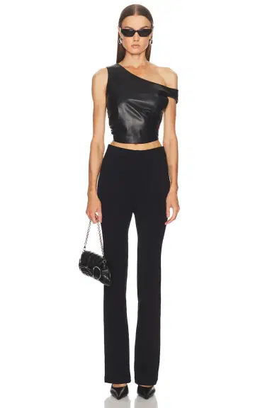 EZR Off Shoulder Leather Top | Thumbnail 5 EZR Off Shoulder Leather Top | Thumbnail 5