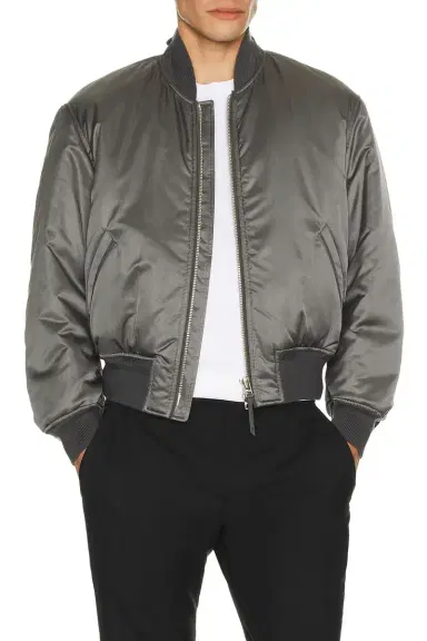 TOM FORD Soft Silk Satin Bomber | Thumbnail 3 TOM FORD Soft Silk Satin Bomber | Thumbnail 3