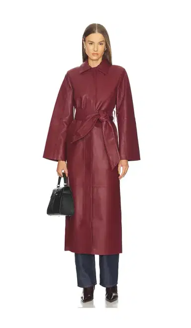SRG Reggie Leather Coat | Thumbnail 2 SRG Reggie Leather Coat | Thumbnail 2