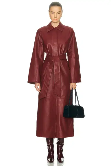 SRG Reggie Leather Coat | Thumbnail 3 SRG Reggie Leather Coat | Thumbnail 3