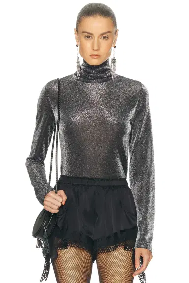 Isabel Marant Etoile Jadia Turtleneck Top | Thumbnail 1 Isabel Marant Etoile Jadia Turtleneck Top | Thumbnail 1