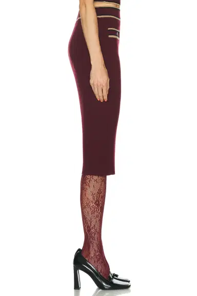 Alessandra Rich Midi Skirt | Thumbnail 3 Alessandra Rich Midi Skirt | Thumbnail 3