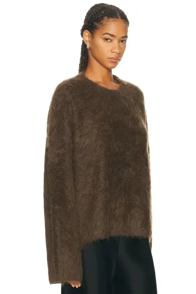Toteme Boxy Alpaca Knit Sweater | Thumbnail 2 Toteme Boxy Alpaca Knit Sweater | Thumbnail 2