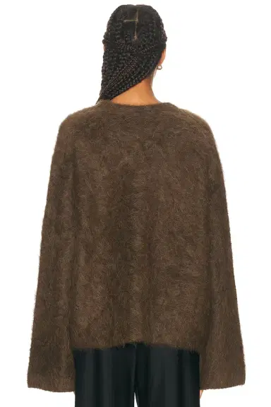 Toteme Boxy Alpaca Knit Sweater | Thumbnail 3 Toteme Boxy Alpaca Knit Sweater | Thumbnail 3