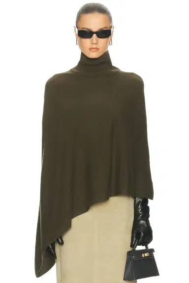SRG Axele Cashmere Knit Cape | Thumbnail 3 SRG Axele Cashmere Knit Cape | Thumbnail 3