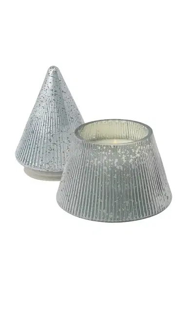 Paddywax Cypress & Fir 7oz Silver Candle | Thumbnail 2 Paddywax Cypress & Fir 7oz Silver Candle | Thumbnail 2