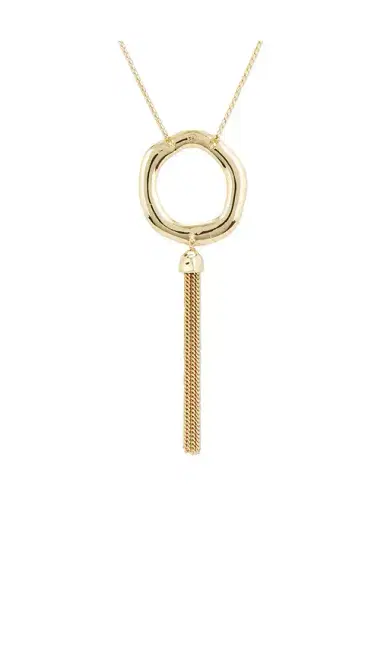 Ettika x REVOLVE Open Circle Tassel Necklace | Thumbnail 2 Ettika x REVOLVE Open Circle Tassel Necklace | Thumbnail 2