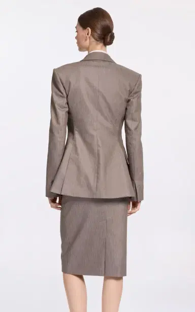 Elie Saab Cotton Twill Blazer | Thumbnail 4 Elie Saab Cotton Twill Blazer | Thumbnail 4
