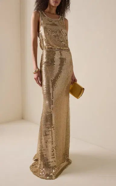 Elie Saab Sequined Tank Top | Thumbnail 3 Elie Saab Sequined Tank Top | Thumbnail 3