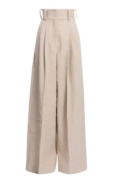 Elie Saab Cotton Canvas Pants | Thumbnail 1 Elie Saab Cotton Canvas Pants | Thumbnail 1