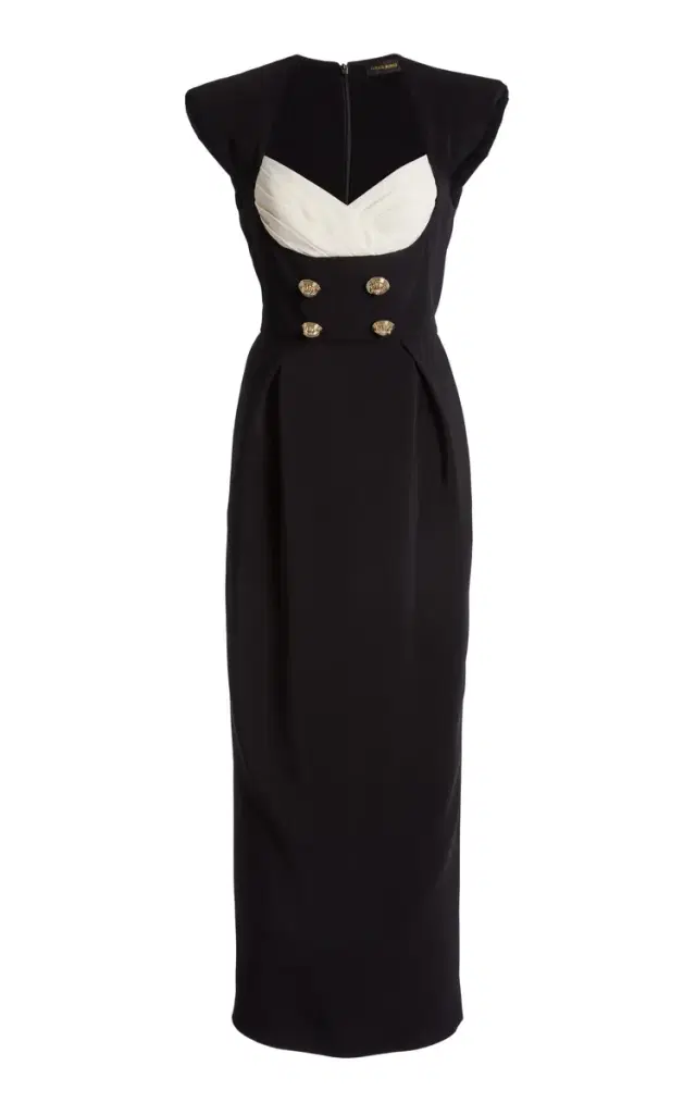 Silk-Blend Heavy Cady Midi Dress Silk-Blend Heavy Cady Midi Dress
