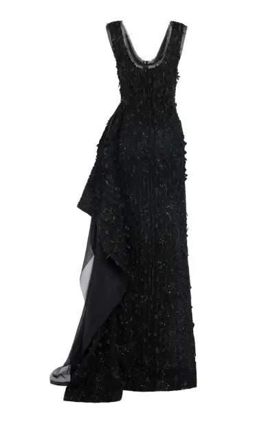 A.W.A.K.E. MODE Beaded Silk-Blend Maxi Dress | Thumbnail 3 A.W.A.K.E. MODE Beaded Silk-Blend Maxi Dress | Thumbnail 3