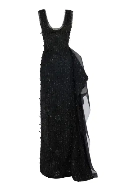 A.W.A.K.E. MODE Beaded Silk-Blend Maxi Dress | Thumbnail 1 A.W.A.K.E. MODE Beaded Silk-Blend Maxi Dress | Thumbnail 1