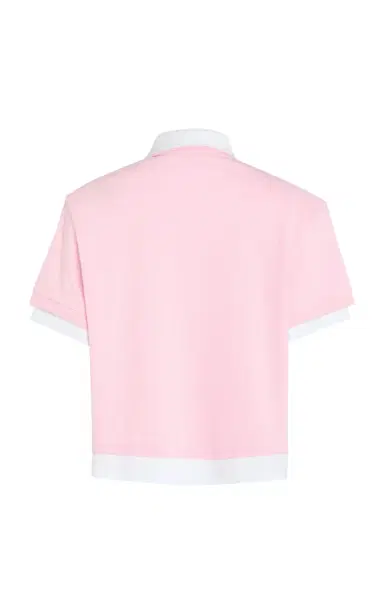 A.W.A.K.E. MODE Padded Cotton Double-Collar Rugby Top | Thumbnail 6 A.W.A.K.E. MODE Padded Cotton Double-Collar Rugby Top | Thumbnail 6