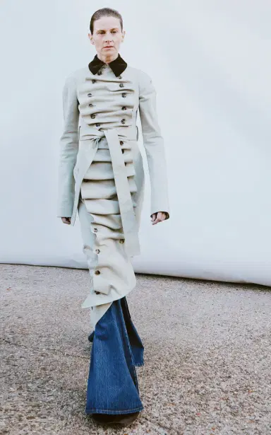 A.W.A.K.E. MODE Structured Cotton-Blend Trench Coat | Thumbnail 2 A.W.A.K.E. MODE Structured Cotton-Blend Trench Coat | Thumbnail 2