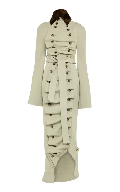 A.W.A.K.E. MODE Structured Cotton-Blend Trench Coat | Thumbnail 8 A.W.A.K.E. MODE Structured Cotton-Blend Trench Coat | Thumbnail 8