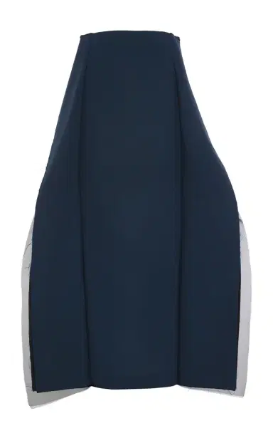 A.W.A.K.E. MODE Panelled Silk-Wool Midi Skirt | Thumbnail 7 A.W.A.K.E. MODE Panelled Silk-Wool Midi Skirt | Thumbnail 7