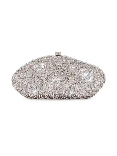 Cult Gaia Women's The Caldera Embellished Clutch - Clear | Thumbnail 1 Cult Gaia Women's The Caldera Embellished Clutch - Clear | Thumbnail 1