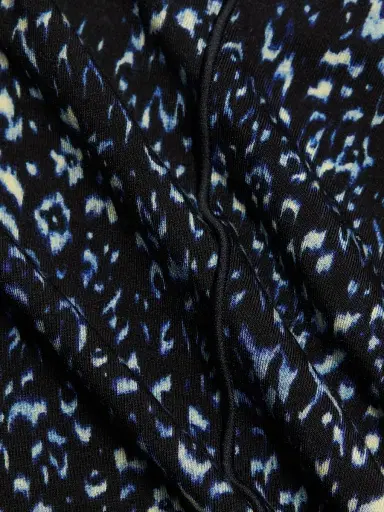 Proenza Schouler White Label Women's Audrey Cheetah Print Top - Navy Multi | Thumbnail 7 Proenza Schouler White Label Women's Audrey Cheetah Print Top - Navy Multi | Thumbnail 7