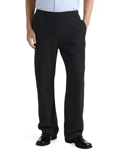 Givenchy Men's Couture Seam Joggers in Fleece - Black | Thumbnail 2 Givenchy Men's Couture Seam Joggers in Fleece - Black | Thumbnail 2
