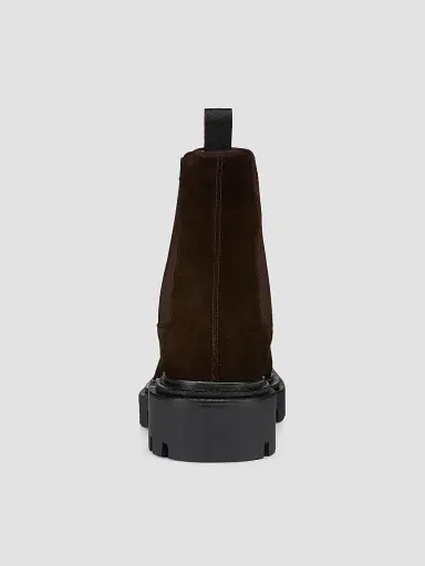 Christian Louboutin Men's Devon College Leather Boots - Cafe | Thumbnail 3 Christian Louboutin Men's Devon College Leather Boots - Cafe | Thumbnail 3