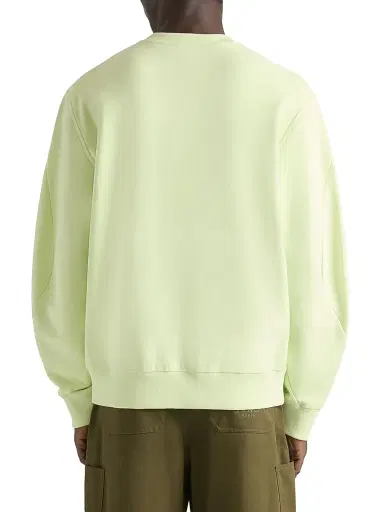 Givenchy Men's Couture Seam Sweatshirt in Fleece - Yellow | Thumbnail 2 Givenchy Men's Couture Seam Sweatshirt in Fleece - Yellow | Thumbnail 2