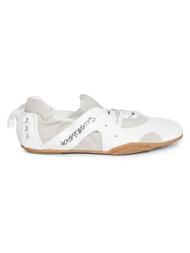 Acne Studios Men's Bilaria Up M Leather Low-Top Sneakers - Off White - Size 13 | Thumbnail 1 Acne Studios Men's Bilaria Up M Leather Low-Top Sneakers - Off White - Size 13 | Thumbnail 1