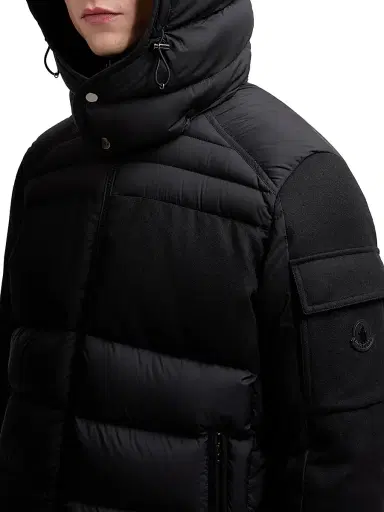 Moncler Men's Barbustel Puffer Jacket - Black | Thumbnail 4 Moncler Men's Barbustel Puffer Jacket - Black | Thumbnail 4