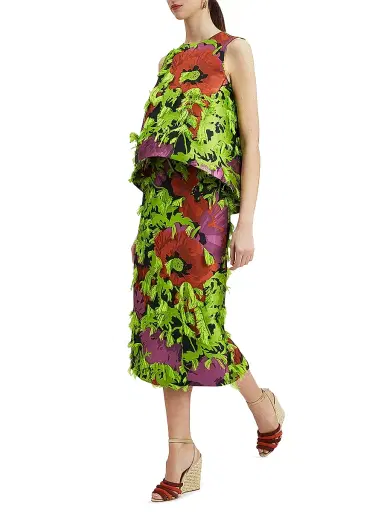 La DoubleJ Women's Pencil Skirt - Wonderland | Thumbnail 3 La DoubleJ Women's Pencil Skirt - Wonderland | Thumbnail 3