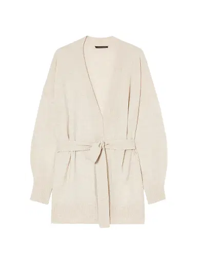Marina Rinaldi Women's Cashmere Cardigan - Beige | Thumbnail 1 Marina Rinaldi Women's Cashmere Cardigan - Beige | Thumbnail 1
