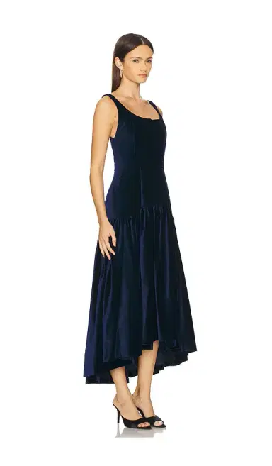 Alice + Olivia Alice + Olivia Diana Sleeveless Structured Midi Dress | Thumbnail 2 Alice + Olivia Alice + Olivia Diana Sleeveless Structured Midi Dress | Thumbnail 2
