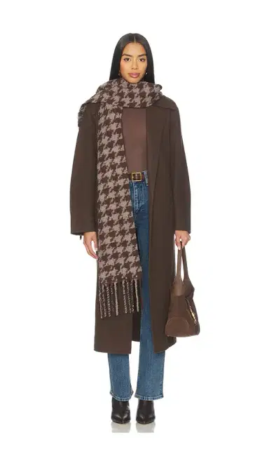 Rag & Bone Nora Houndstooth Scarf | Thumbnail 1 Rag & Bone Nora Houndstooth Scarf | Thumbnail 1