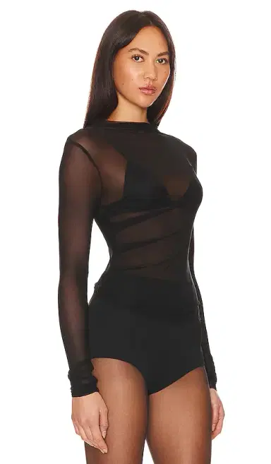 superdown Eliza Sheer Mesh Top | Thumbnail 2 superdown Eliza Sheer Mesh Top | Thumbnail 2