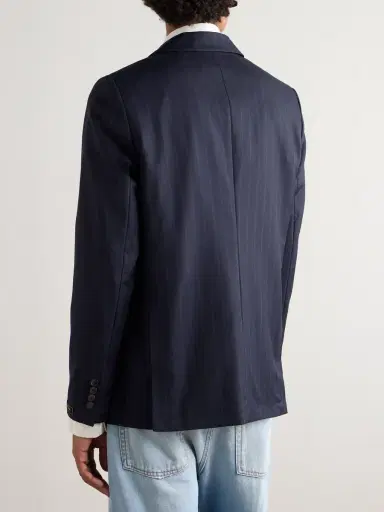 A Kind Of Guise Double-Breasted Pinstriped Virgin Wool Blazer - Men | Thumbnail 3 A Kind Of Guise Double-Breasted Pinstriped Virgin Wool Blazer - Men | Thumbnail 3