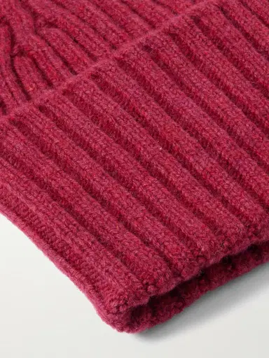 Drake's Him Ribbed Wool Beanie - Men | Thumbnail 3 Drake's Him Ribbed Wool Beanie - Men | Thumbnail 3