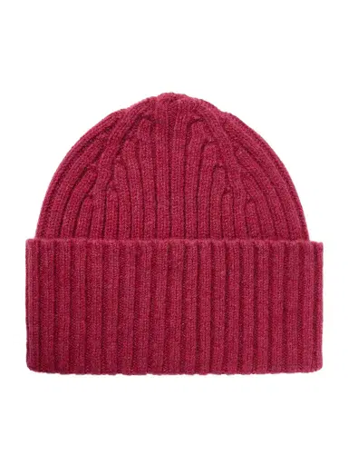 Drake's Him Ribbed Wool Beanie - Men | Thumbnail 1 Drake's Him Ribbed Wool Beanie - Men | Thumbnail 1