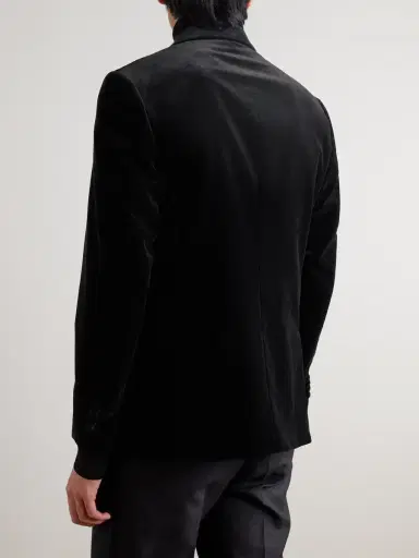 MR P. Double-Breasted Cotton-Velvet Tuxedo Jacket - Men | Thumbnail 4 MR P. Double-Breasted Cotton-Velvet Tuxedo Jacket - Men | Thumbnail 4