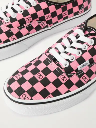 Valentino Garavani Vans Checked Canvas Sneakers - Men | Thumbnail 5 Valentino Garavani Vans Checked Canvas Sneakers - Men | Thumbnail 5
