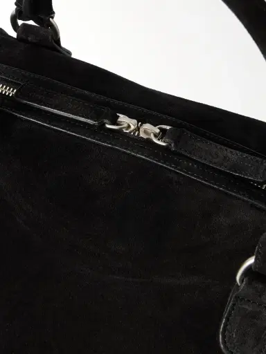 Officine Creative Jules 002 Suede Weekend Bag - Men | Thumbnail 4 Officine Creative Jules 002 Suede Weekend Bag - Men | Thumbnail 4