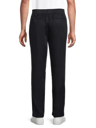 Onia Men's Pleated Tapered Pants - Midnight | Thumbnail 5 Onia Men's Pleated Tapered Pants - Midnight | Thumbnail 5
