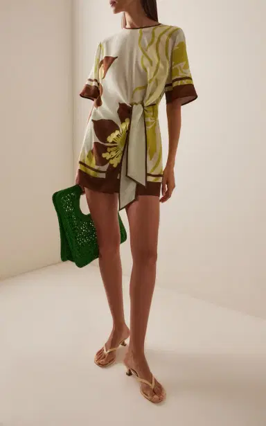 SIR. Almara Silk Mini Dress | Thumbnail 2 SIR. Almara Silk Mini Dress | Thumbnail 2