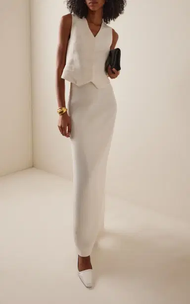 SEV Wool-Crepe Maxi Skirt | Thumbnail 2 SEV Wool-Crepe Maxi Skirt | Thumbnail 2