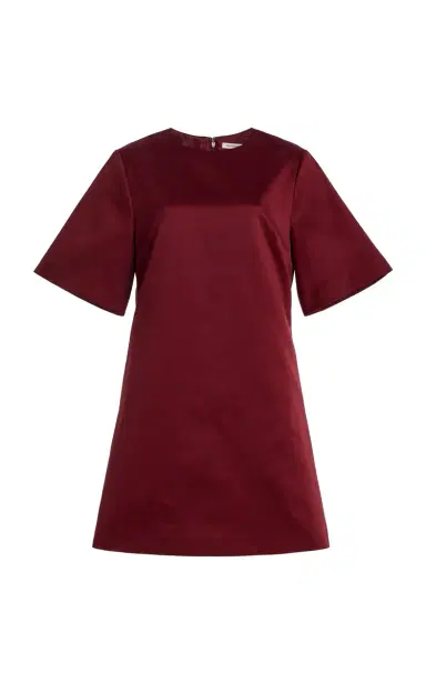 By Malene Birger Harperz Satin Mini Dress | Thumbnail 1 By Malene Birger Harperz Satin Mini Dress | Thumbnail 1